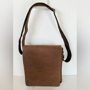 Kattee Leather Crossbody Messenger Bag